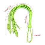 Premium Leather Cat O' Nine Tails Whip - 64cm - Image 3