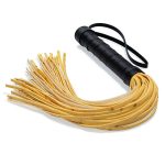 Yellow Hide Thick Leather Flogger - Image 6