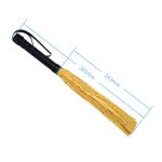 Yellow Hide Thick Leather Flogger - Image 5