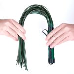 Green Leather Role-Playing Whip - Image 3