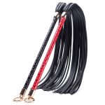 Long Handle Snakeskin Horse Riding Crop - Image 6