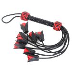 Handcrafted Leather Rose Flogger - Image 3
