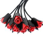 Handcrafted Leather Rose Flogger - Image 5