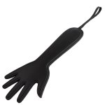 Black Leather Emulational Hand Paddle - Image 3