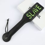 Luminous Spanking Fun SLAVE Paddle - Image 9