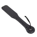 Alligator Sheepski Paddle With Chrome Button - Image 4