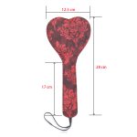 Classic Pattern Heart  Paddle - Image 2
