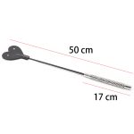 Diamond Handle Heart Riding Crop - Image 3