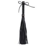 Bow Single Stud Handle Leather Whip - Image 8