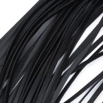 Bow Single Stud Handle Leather Whip - Image 5