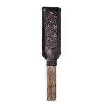 Premium Leather Solid Wood Handle Paddle - Image 4