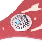 Indian Trident Leather Racket - Image 5