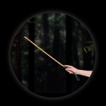 Sophisticated Bamboo Cane with Leather Handle