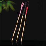 Sophisticated Bamboo Cane with Leather Handle - Image 5