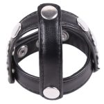 Strict Leather Snap-On Cock and Ball Harness - Image 3