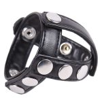 Leather Cock Ring & Ball Divider - Image 6