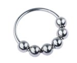 Steel Cock Ring/Glans Ring With 6 Balls - Image 2