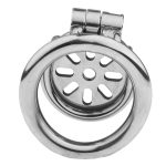 Flat Plum Blossom Hole Chastity Cage - Image 2