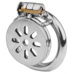 Flat Plum Blossom Hole Chastity Cage - Image 3