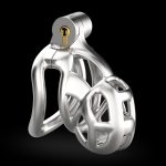 Cobra Metal Chastity Cock Cage - Bend - Image 2