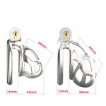 Cobra Metal Chastity Cock Cage - Image 3