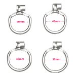 Cobra Metal Chastity Cock Cage - Image 4