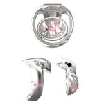 HT-V4 Nub Metal Chastity Cock Cage - Image 3