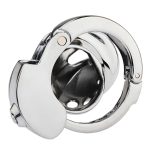 CB Chastity Lock Cock Cage - Adjustable Ring - Image 2