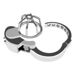 Penis Bondage CB Chastity Lock - Adjustable Ring - Image 3