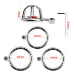 Penis Bondage CB Chastity Lock - Image 3