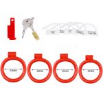 Bird Cage Penis Lock With 4 Penis Rings - Image 9