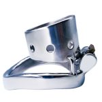 Bent Ring Cylindrical Short Chastity Lock - Image 2