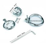 Hex Screw Chastity Lock Cage With Anti-drop Ring - Image 3