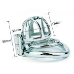 Hex Screw Chastity Lock Cage With Anti-drop Ring - Image 4