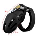 Silicone Cock Cage Chastity Cage - S - Image 3