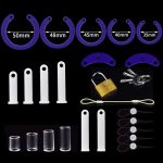 Silicone Chastity Device With 5 Ring - Image 8