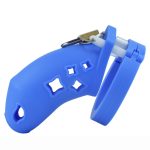 Silicone Chastity Device With 5 Ring - Image 11