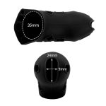 Silicone Chastity Device With 5 Ring - Image 4