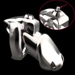 Press Key HT-V5 Male Chastity Cage - Metal - Image 5