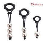 Metal Beads Ring Testicle Weight - 25mm - Image 6