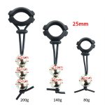 Metal Beads Ring Testicle Weight - 25mm - Image 2