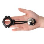Metal Beads Ring Testicle Weight - 25mm - Image 5