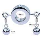 Metallic Testicle Stretcher Weights - 2 Balls - Image 3