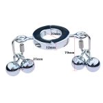 Metallic Testicle Stretcher Weights - 4 Balls - Image 4