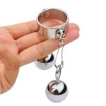 Bondage Play Penis Ring With Balls - Short - Image 4