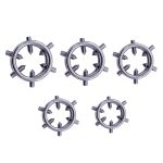 Cock Rings with 6 Spikes - Image 6