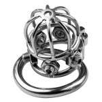 Spike Alloy Chastity Cock Cage - Image 5