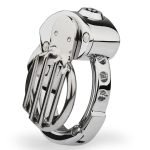 Plate Cage Chastity Device - Adjustable Ring - Image 6