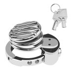 Plate Cage Chastity Device - Adjustable Ring - Image 5