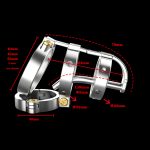 Mechanical Chastity Lock Male Invisible Cage - Image 5